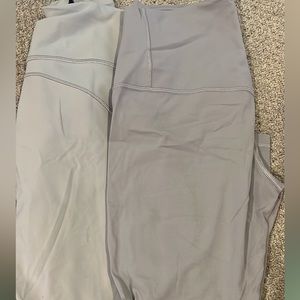 Lululemon leggings. Bundle of 2. Size 10